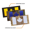 Laser Cut Canadian Flag Patch