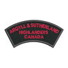 Argyll & Sutherland Highlanders Patch