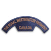 Royal Westminster Regiment Flash