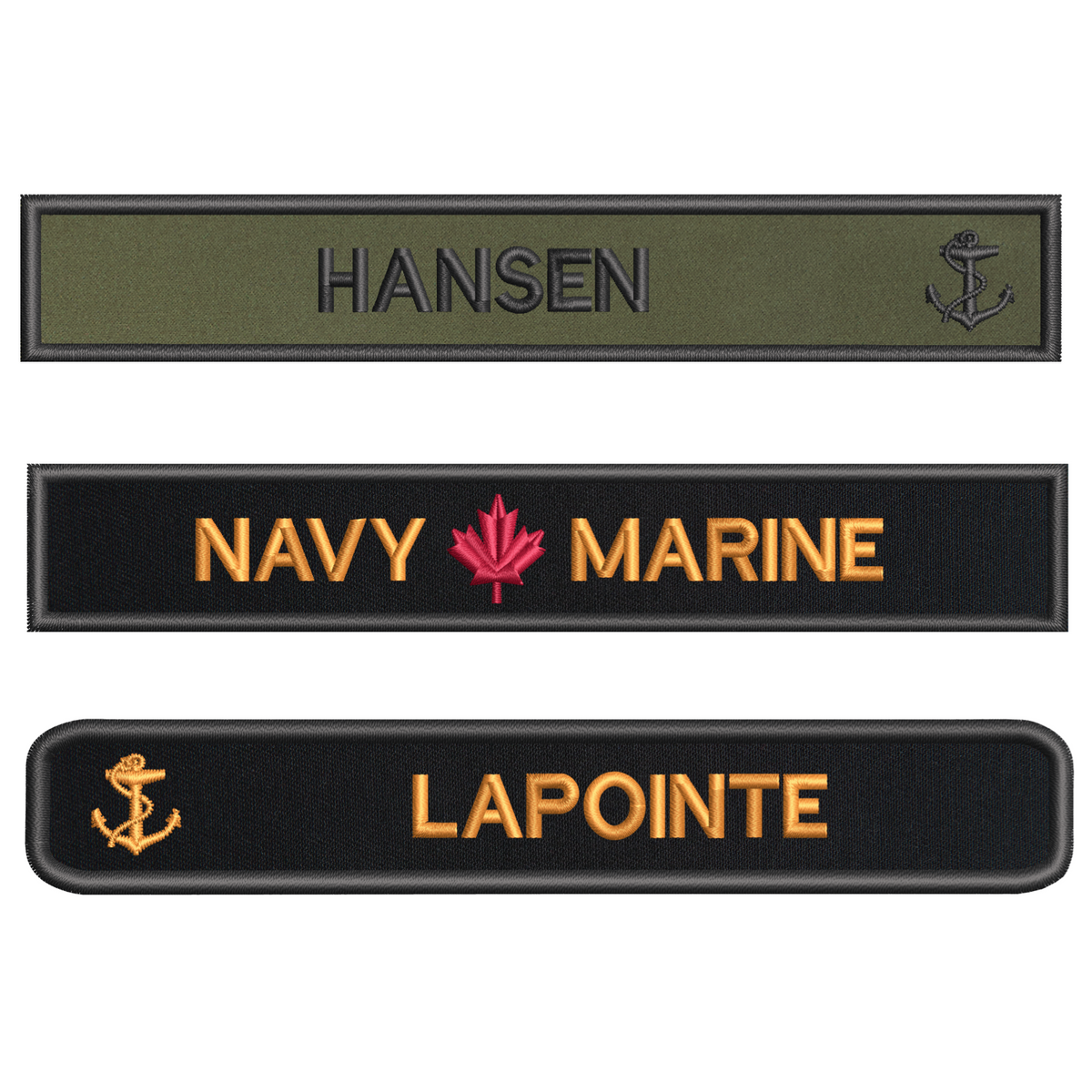Name tapes hot sale