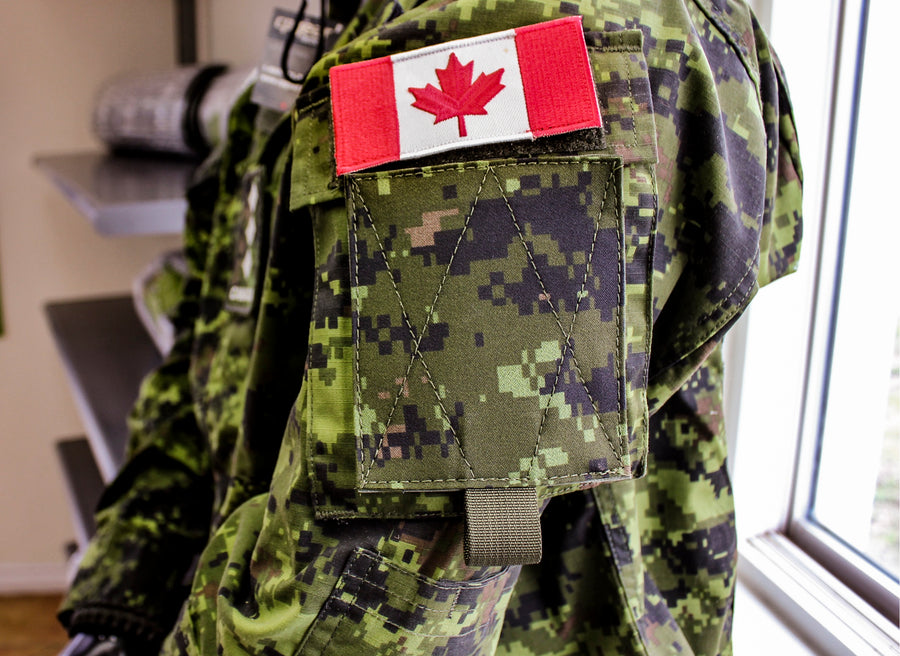 Blank CADPAT Shoulder Patch