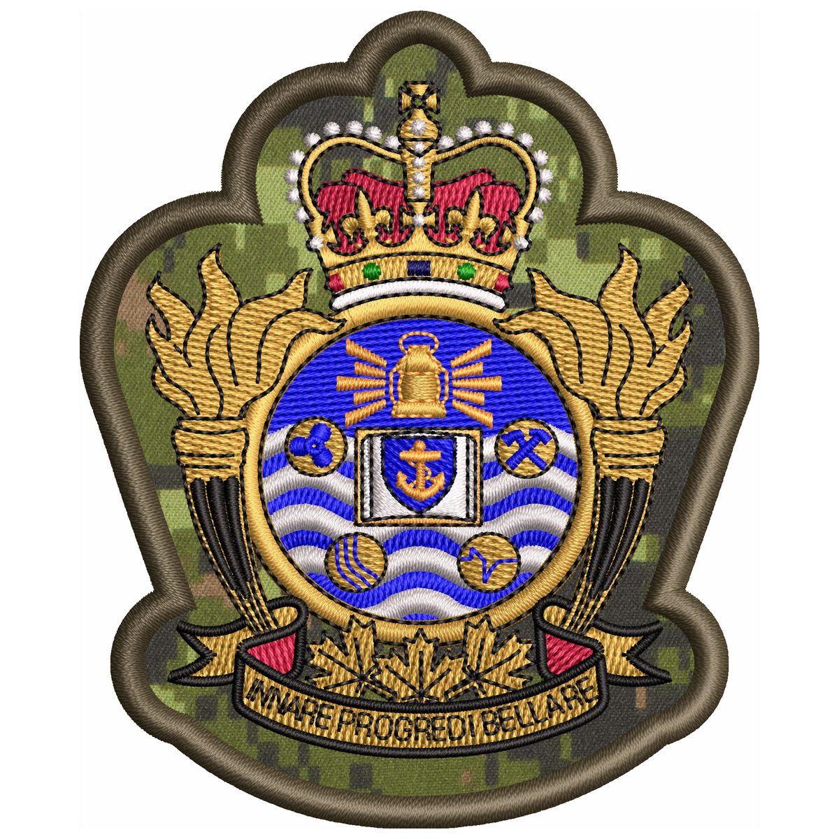 Military Crests: CF Schools, College & Training Center Badges