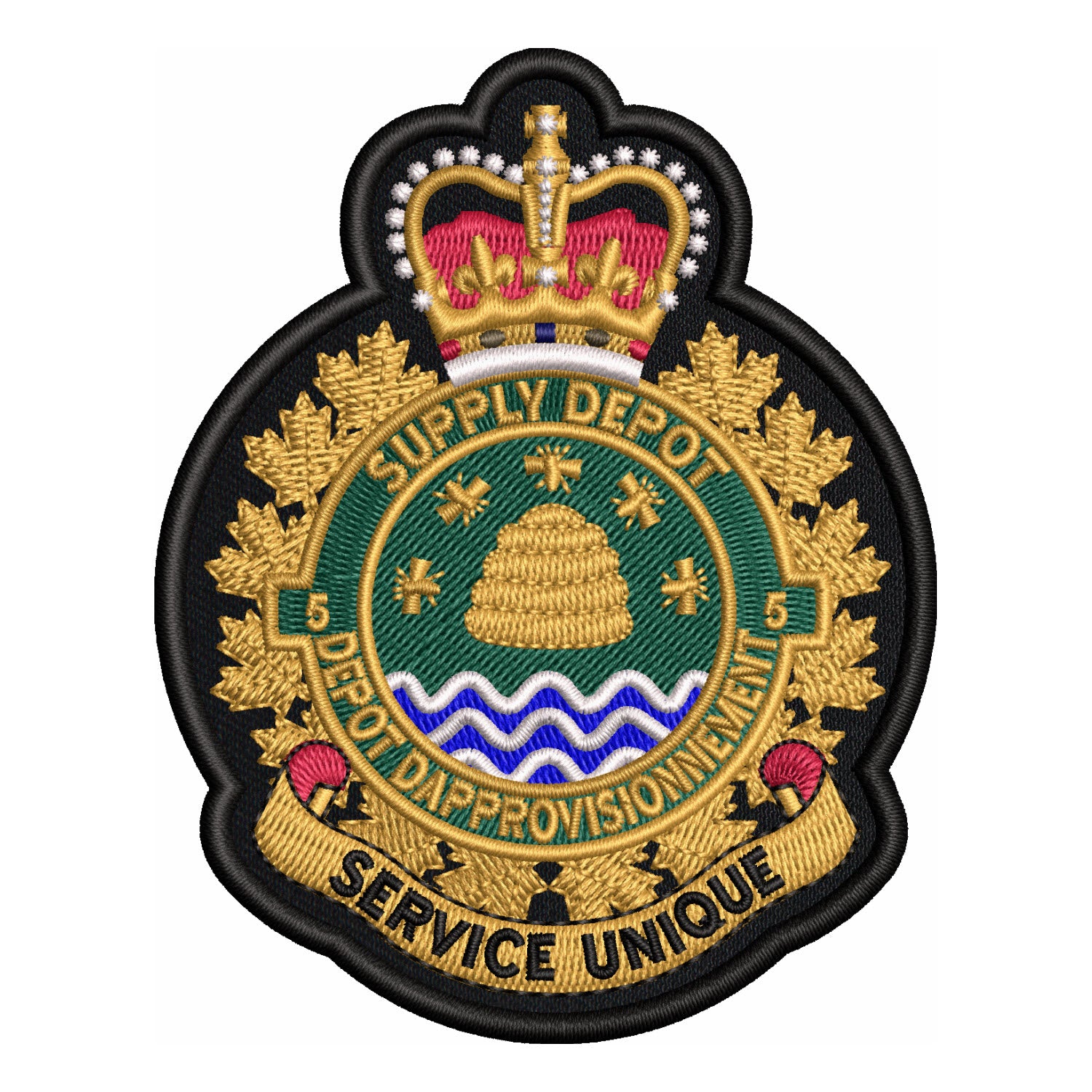 5 Supply Depot Badge
