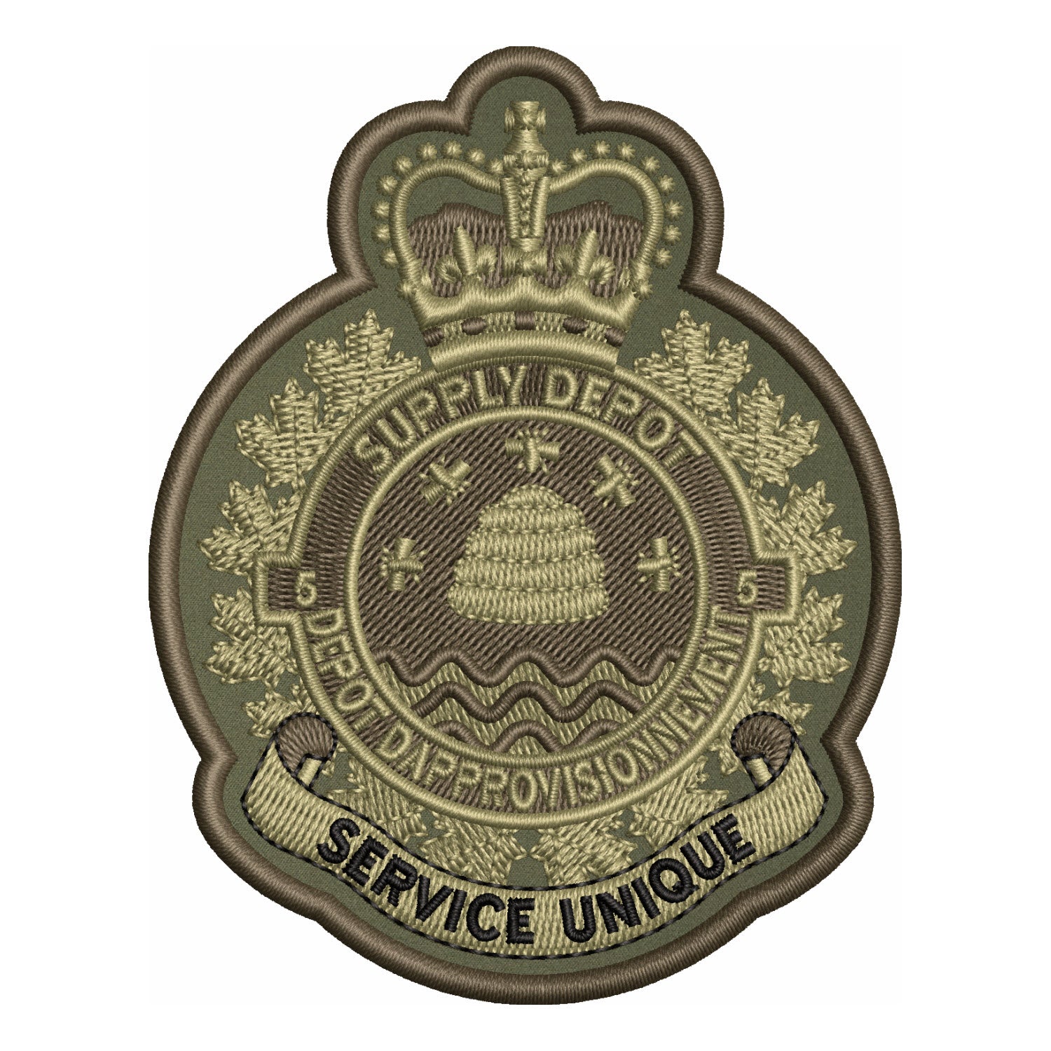 5 Supply Depot Badge