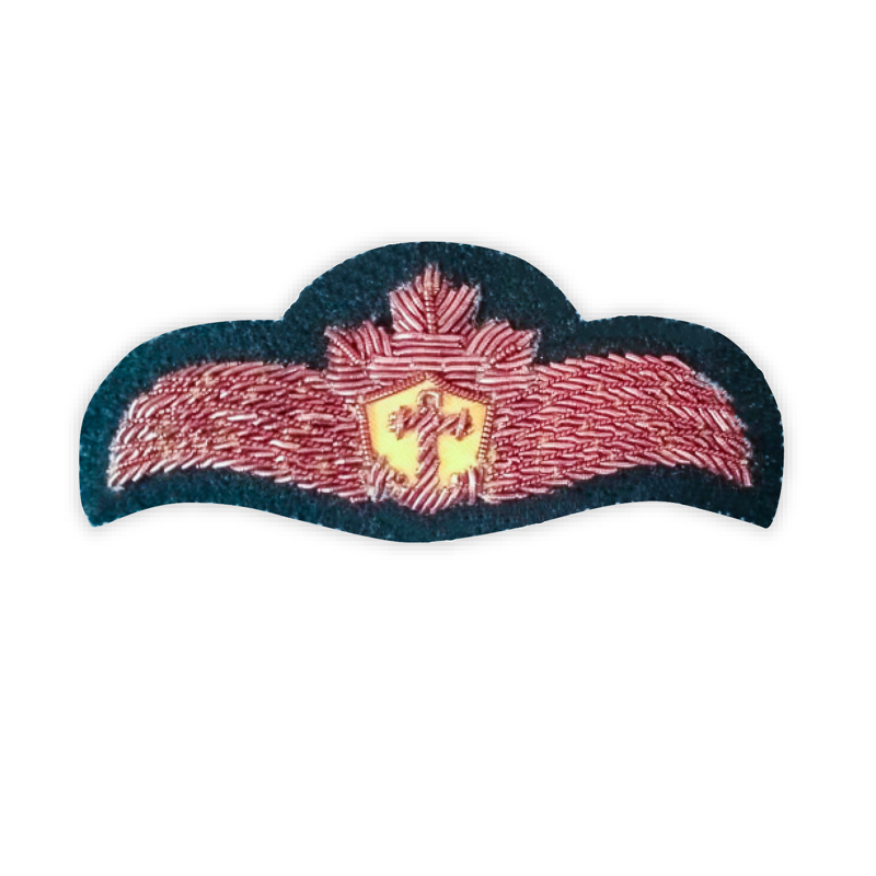 Mess Kit Wire Moustache Badge