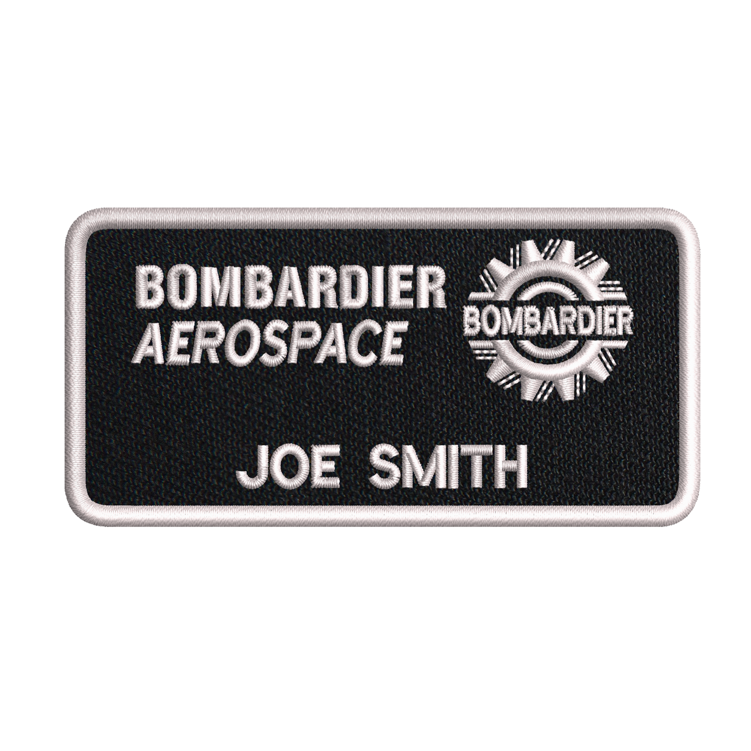 Bombardier Aerospace Flight Suit Name Patch