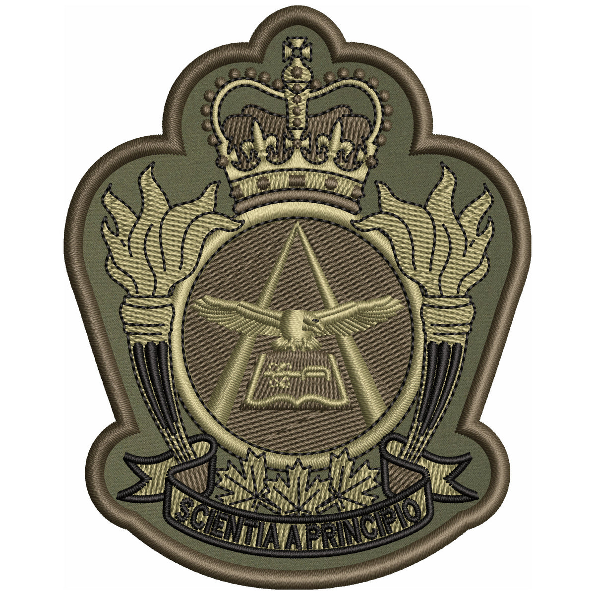 Military Crests: CF Schools, College & Training Center Badges