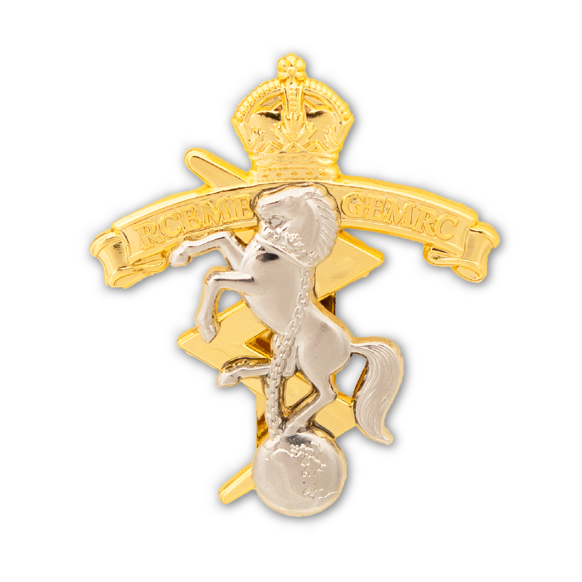 RCEME Metal Cap Badge