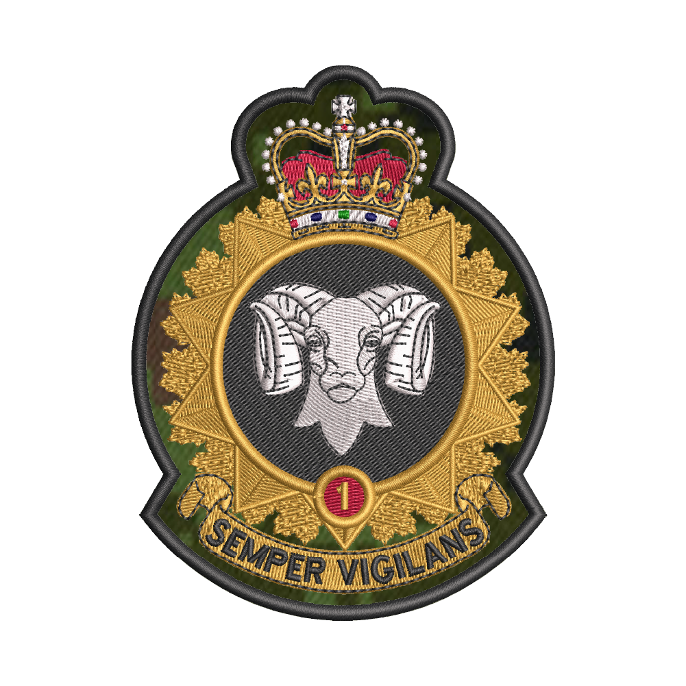1 Canadian Mechanized Brigade Group (1 CMBG) Badge