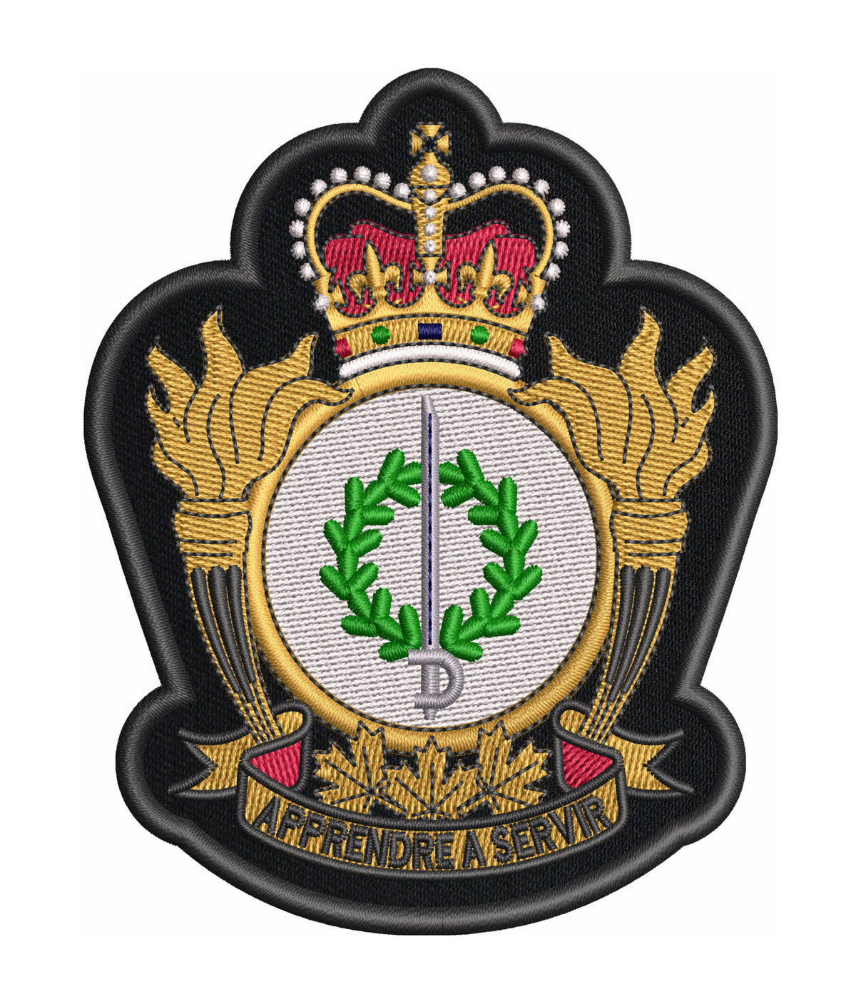 Military Crests: CF Schools, College & Training Center Badges