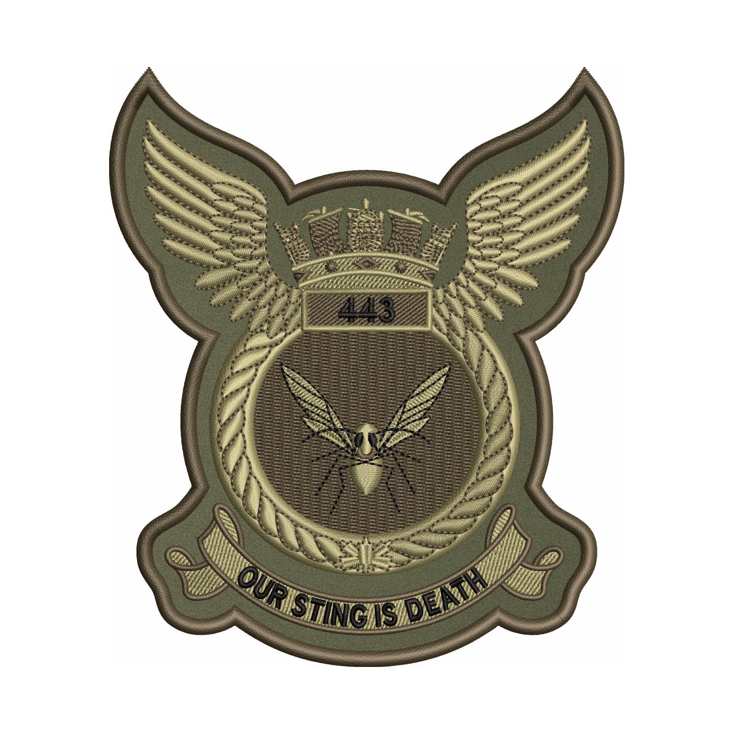 The 443 Squadron Badge