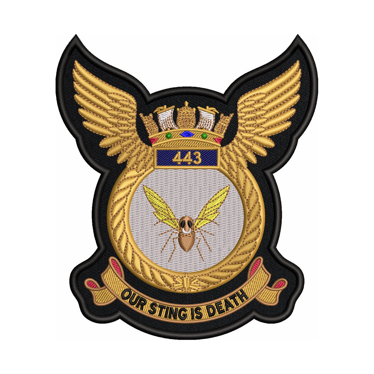 The 443 Squadron Badge