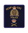 RCMP Crest With Rank