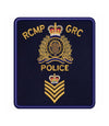 RCMP Crest With Rank