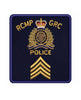 RCMP Crest With Rank