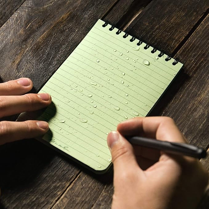 Rite in the Rain 4x6 Top Spiral Notebook (Olive or Tan)