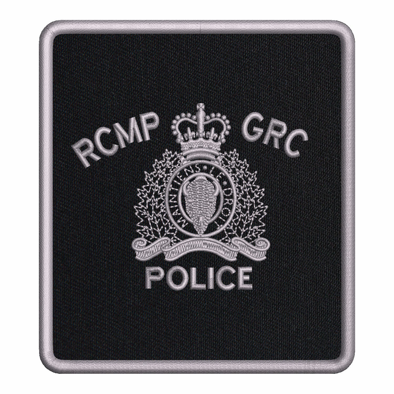 RCMP Crest With Rank