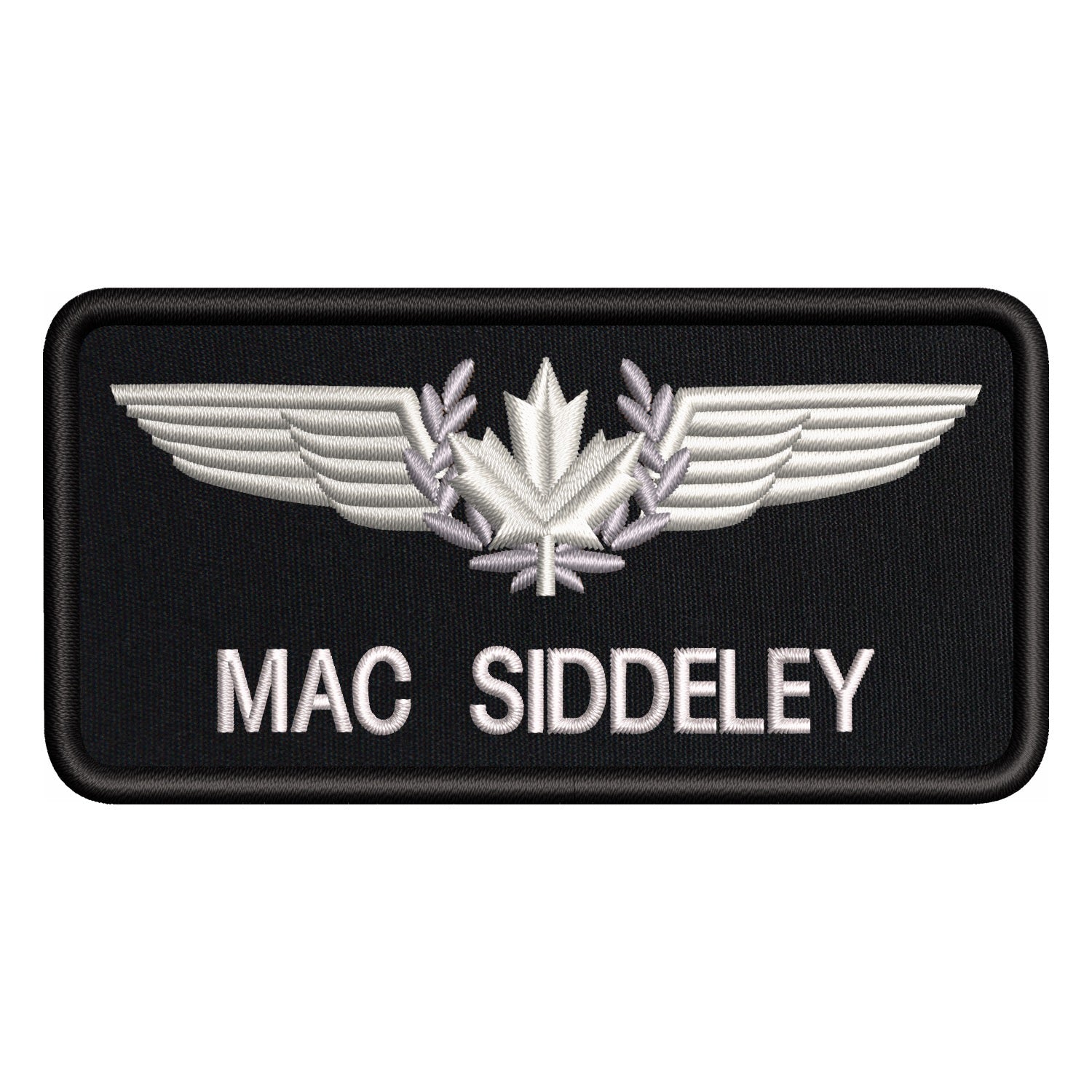 Non-Military Wings Nametape