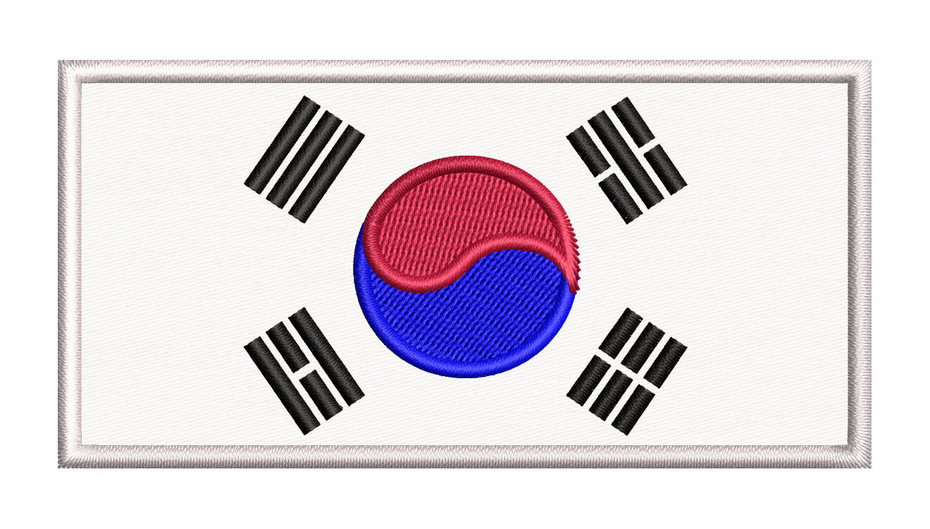 International Flag Patches