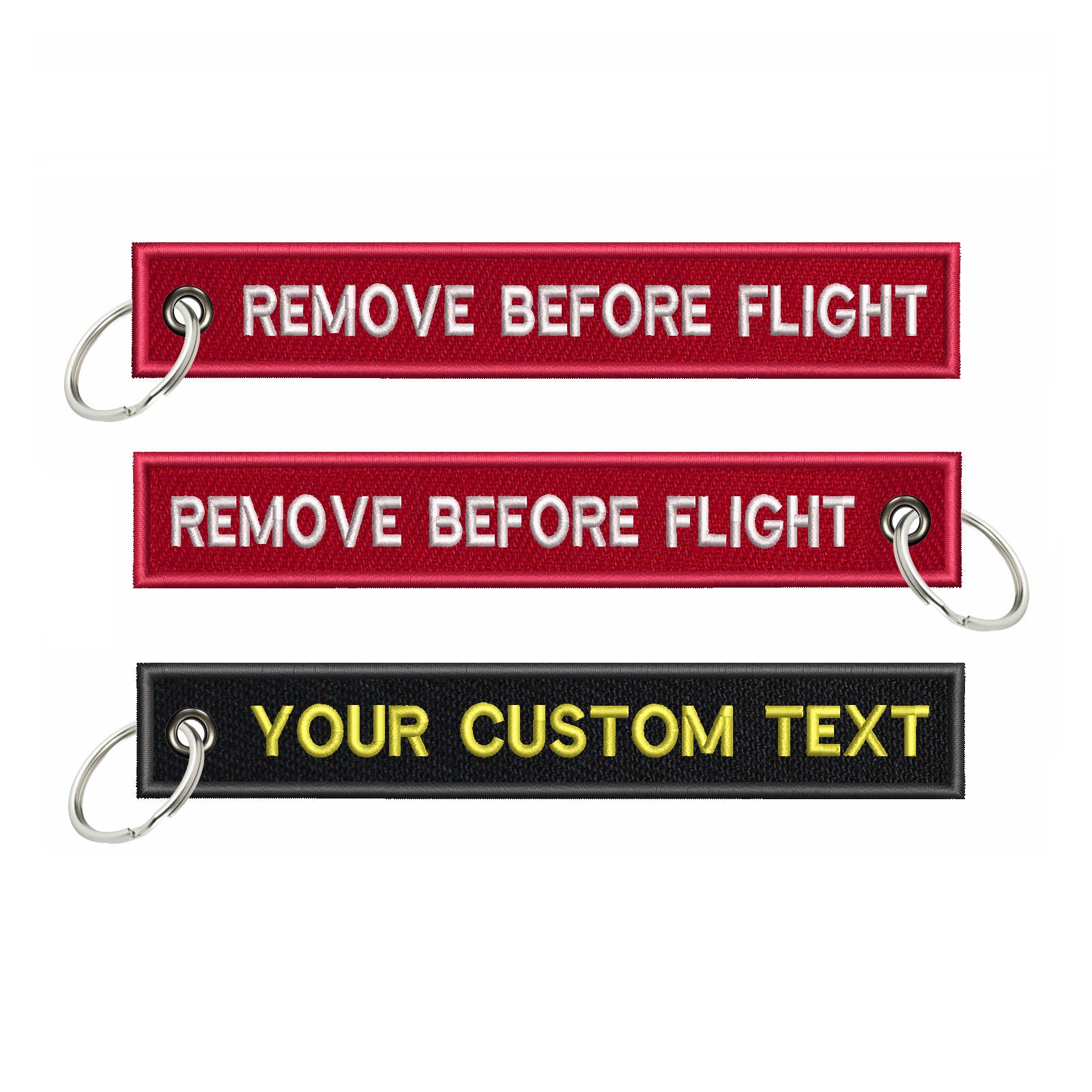 Remove Before Flight Tag  - Custom Double‑Sided