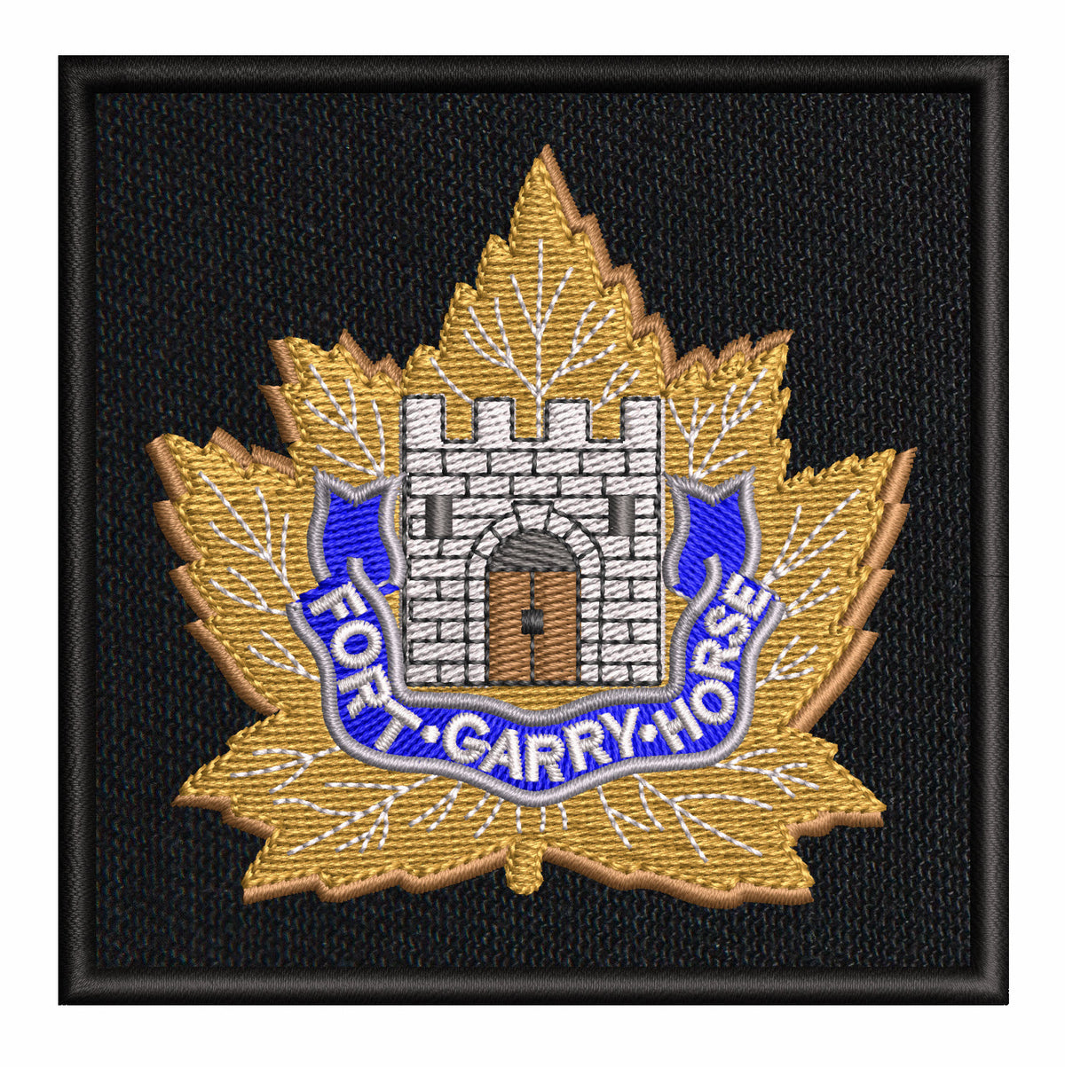 Fort Garry Hose Badge(3.5" tall x 3.5" wide)