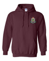 Pullover Hoodie with Grey and Simcoe Embroidered Crest