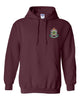 Pullover Hoodie with Grey and Simcoe Embroidered Crest