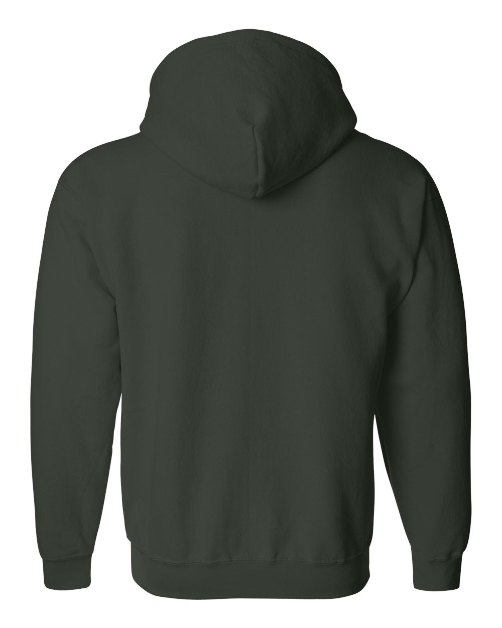 Full-Zip Hooded Sweatshirt with Grey and Simcoe Embroidered Crest