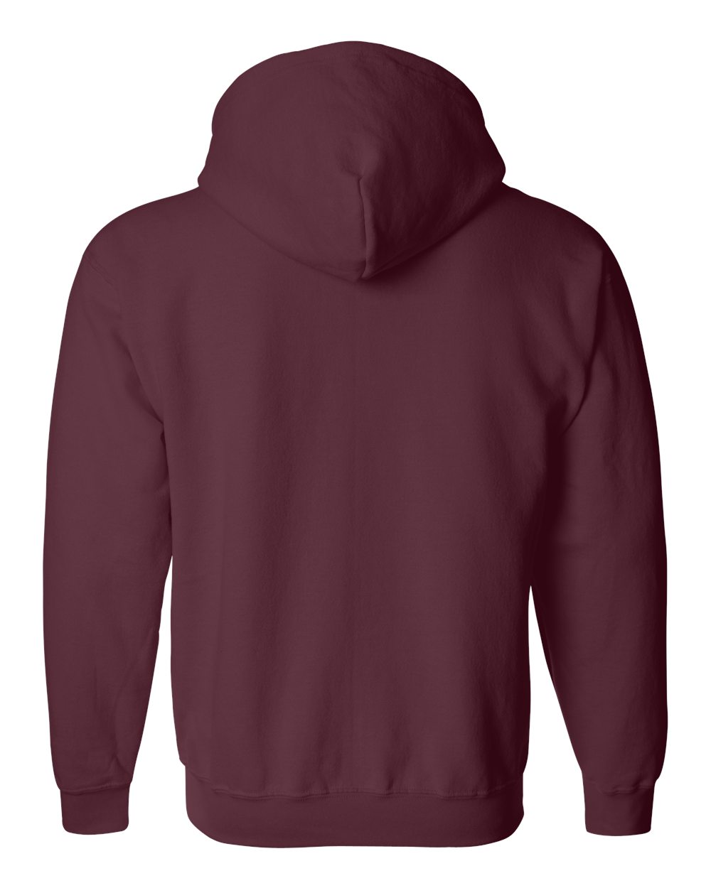Full-Zip Hooded Sweatshirt with Grey and Simcoe Embroidered Crest
