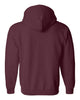Full-Zip Hooded Sweatshirt with Grey and Simcoe Embroidered Crest