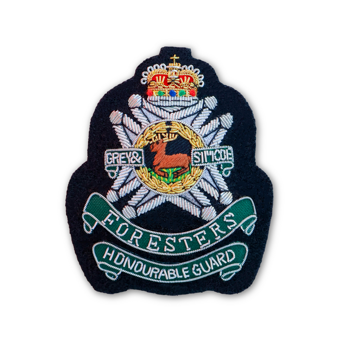 Grey and Simcoe Foresters Blazer Badge