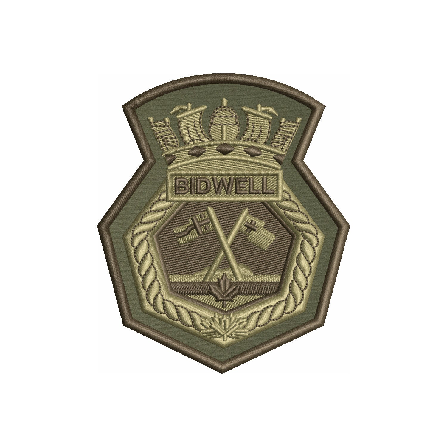 HMCS Bidwell Badge