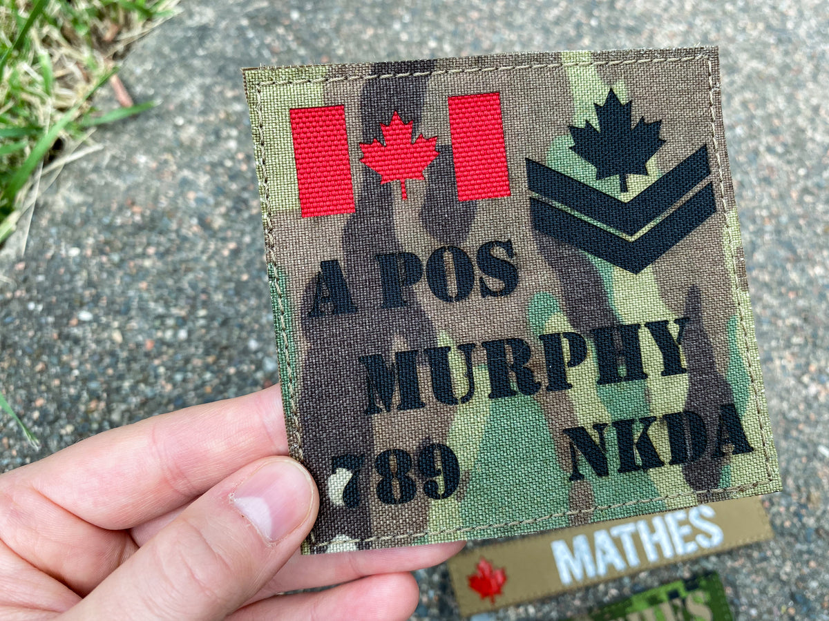 Laser Cut Custom Patches (1x1")