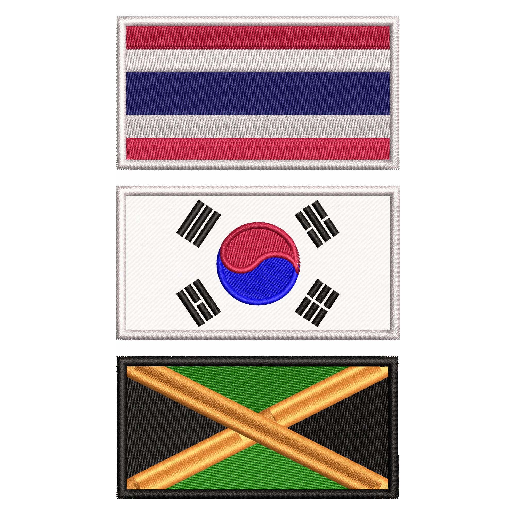 International Flag Patches