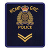 RCMP Crest With Rank