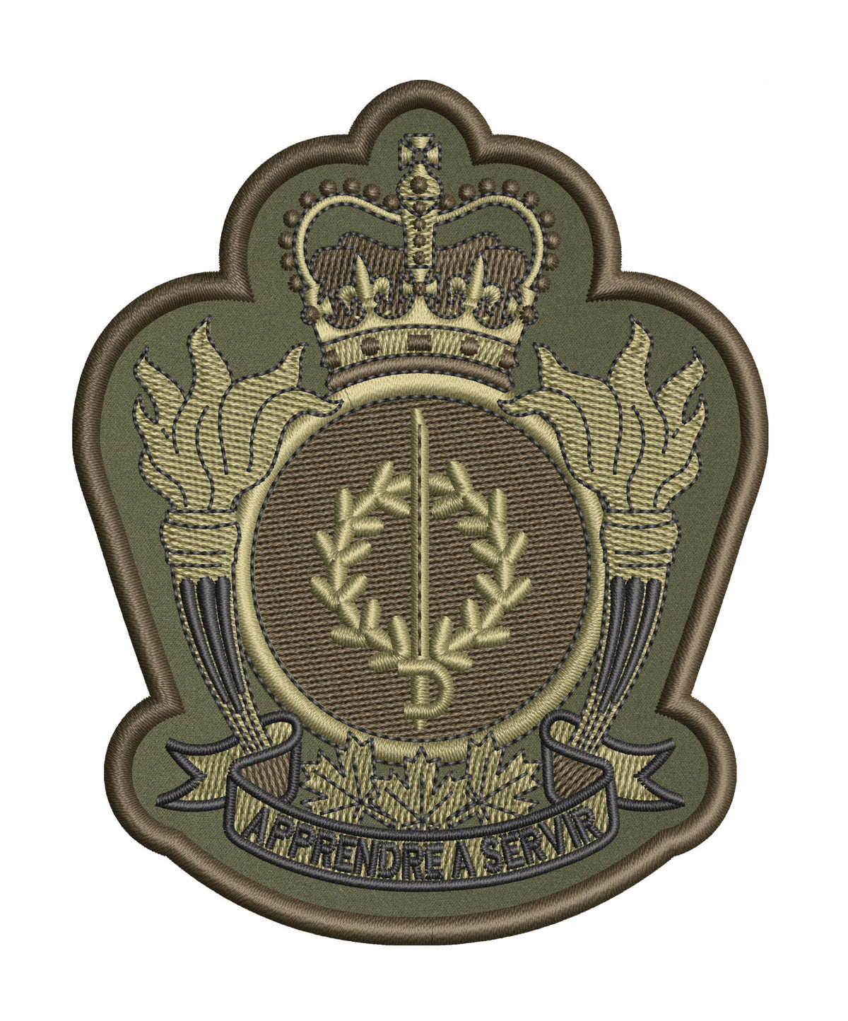 Military Crests: CF Schools, College & Training Center Badges