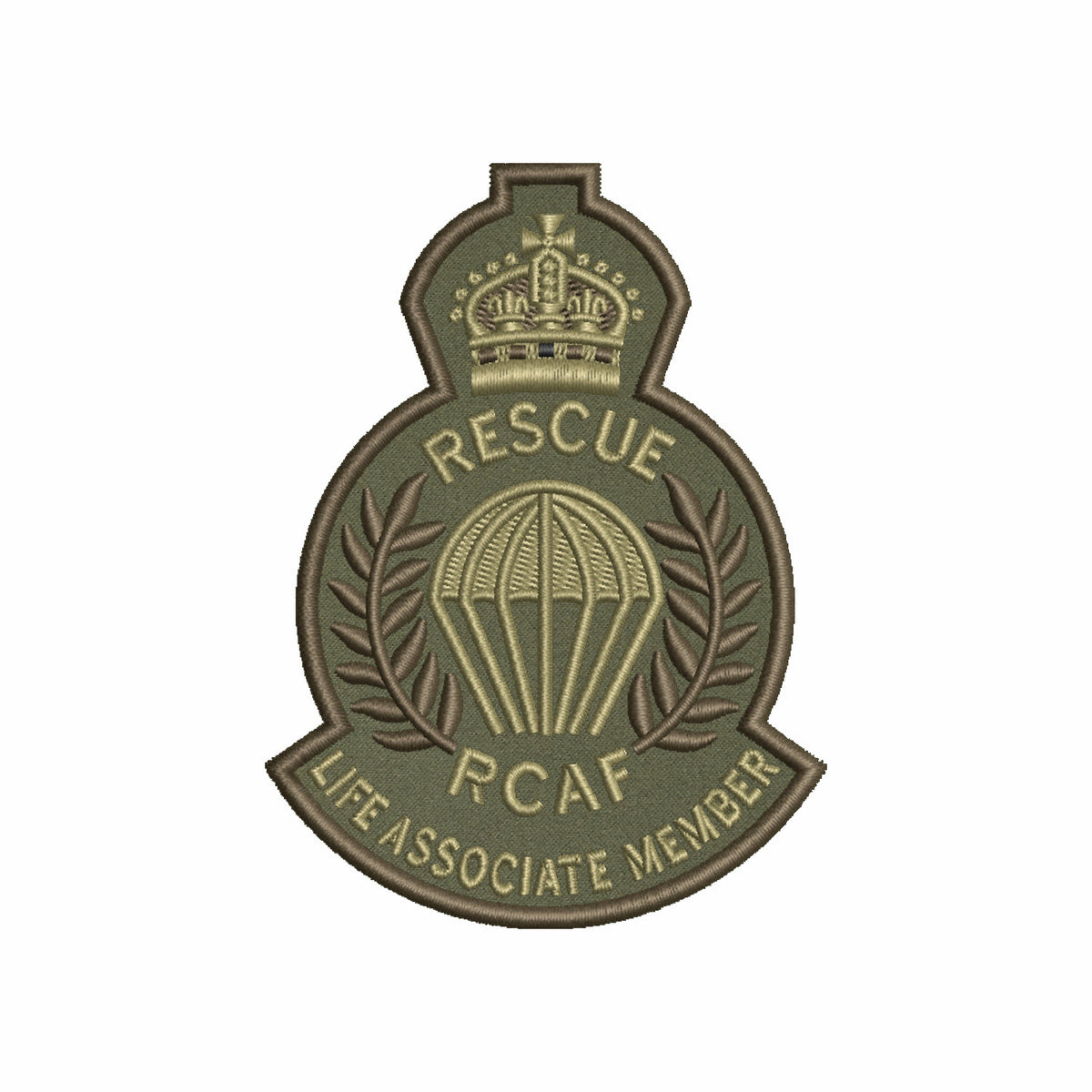 RCAF Rescue Life Associate Member Badge