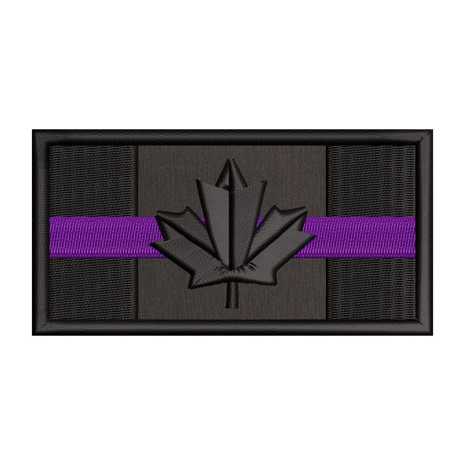 Canadian Thin Line Flag Patches
