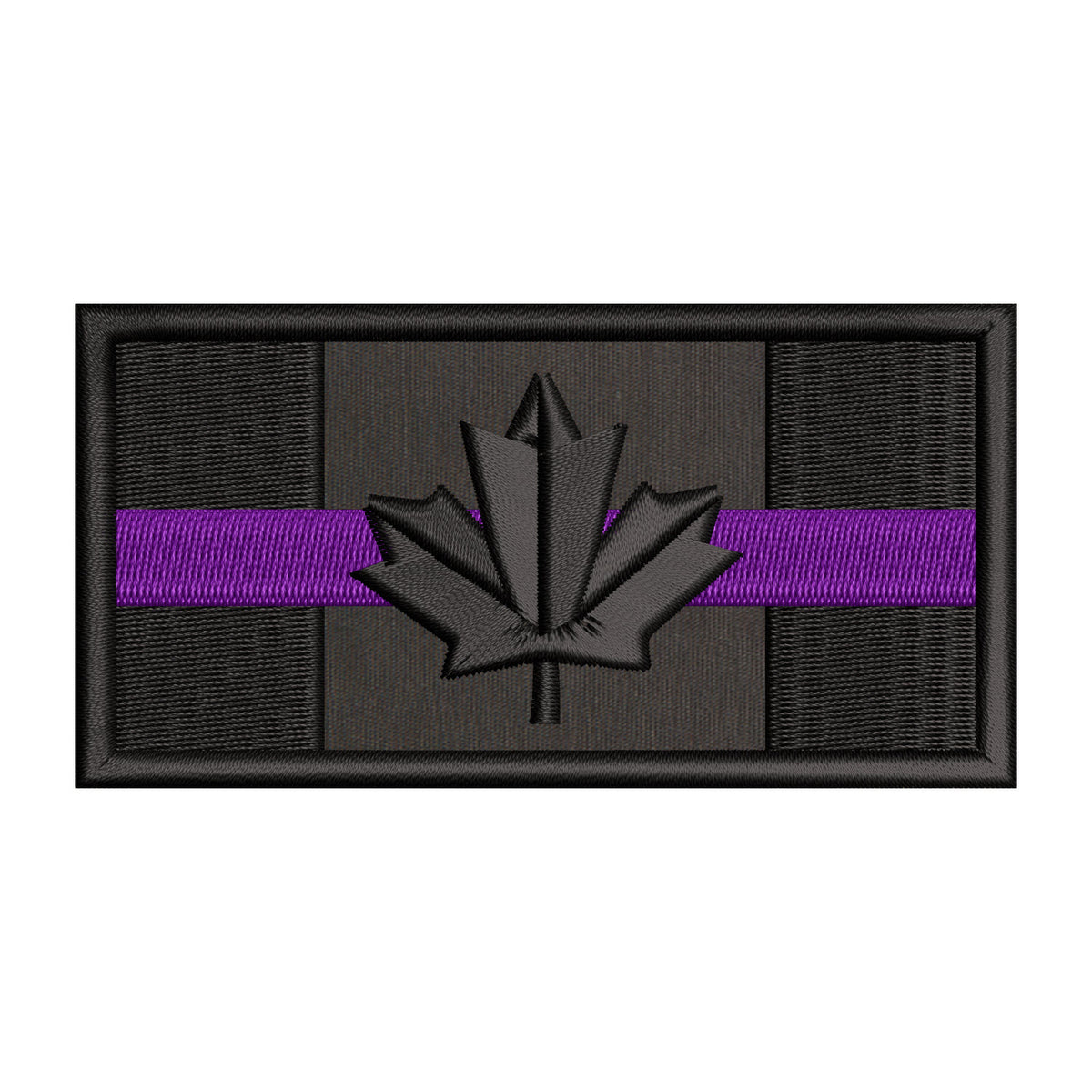 Canadian Thin Line Flag Patches
