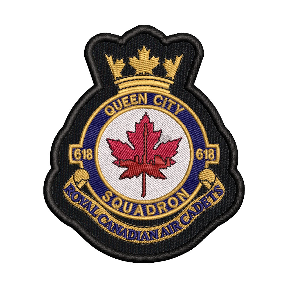 618 Queen City Squadron Badge