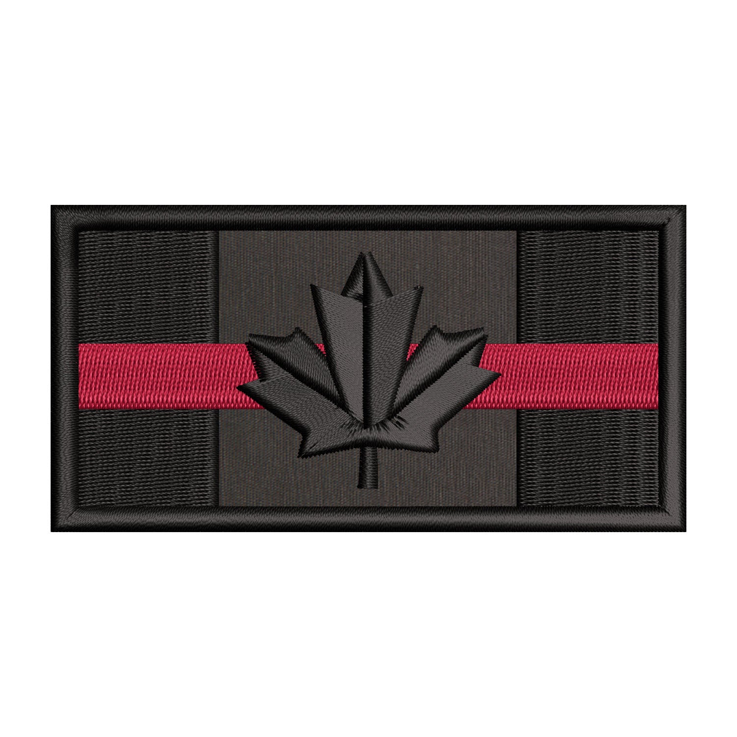 Canadian Thin Line Flag Patches