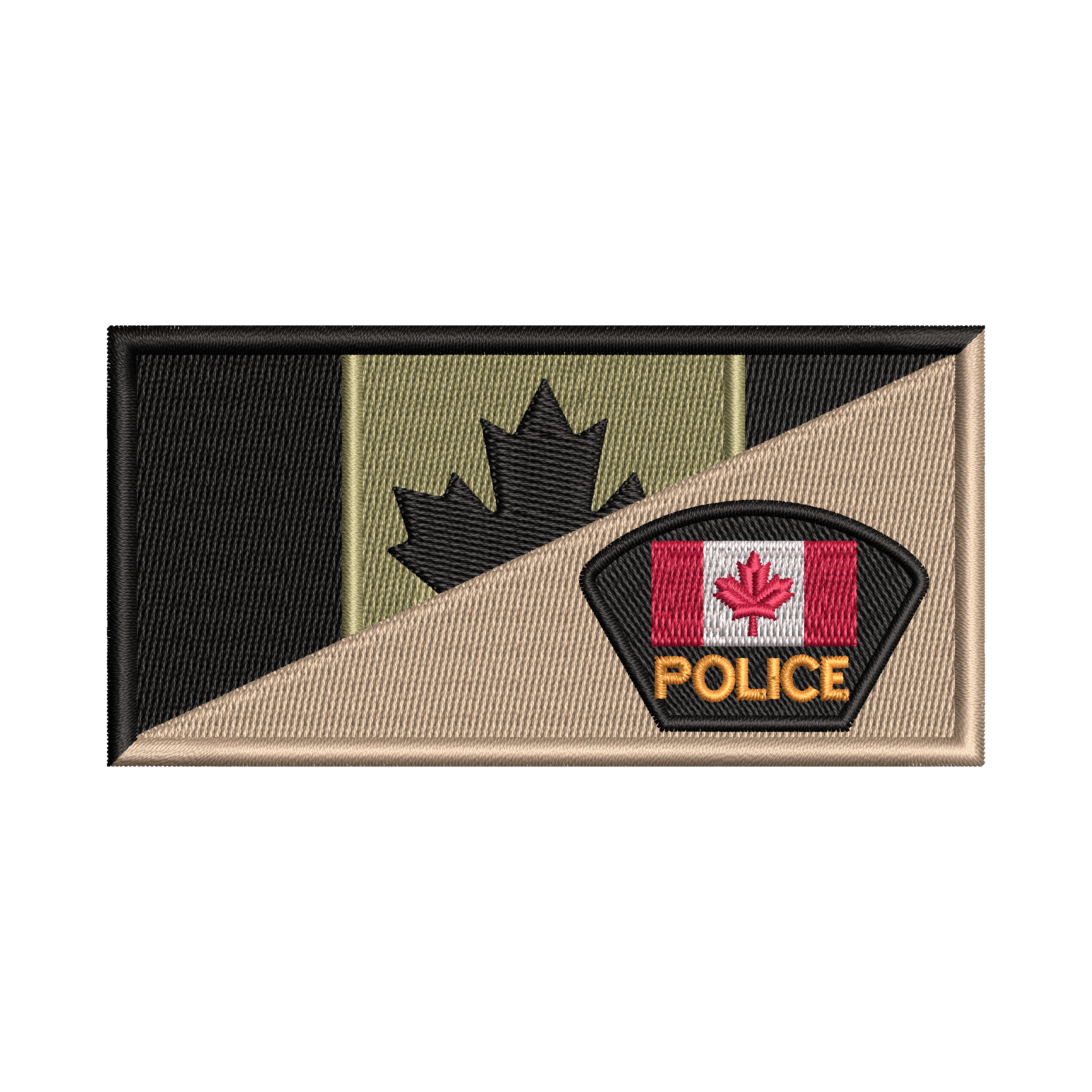 POLICE IPOB Half Flag