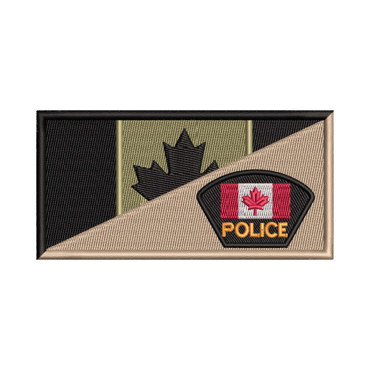 POLICE IPOB Half Flag