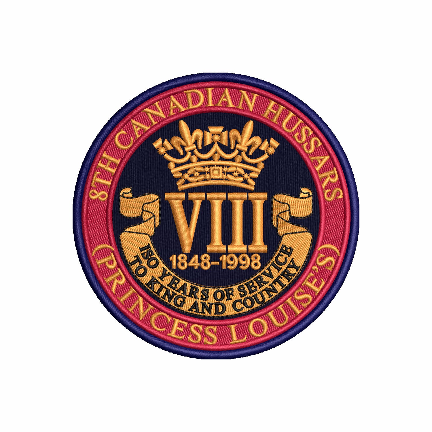 8th Canadian Hussars Badge