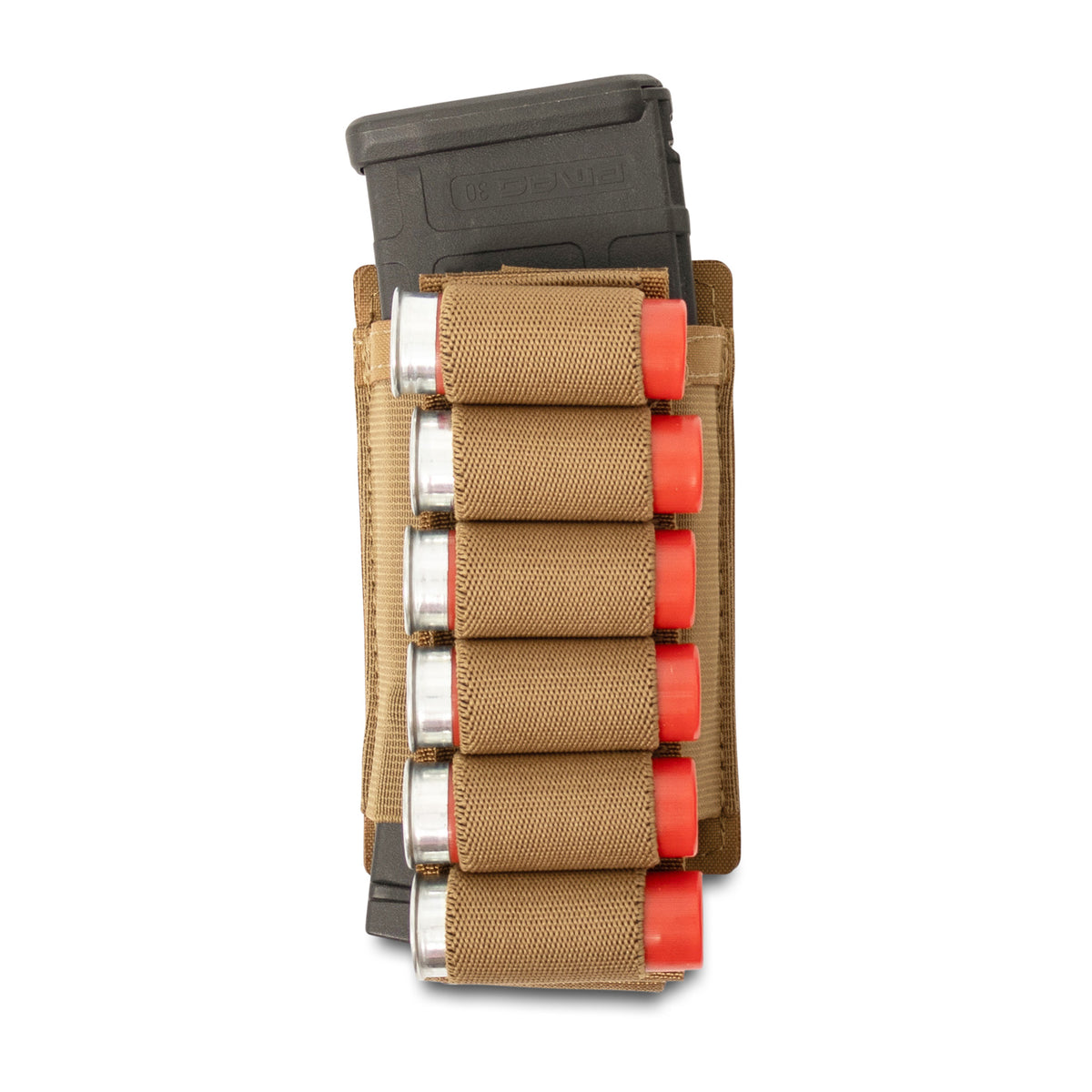 Detachable 12-Gauge Shot Gun Shell Holder (6 Slots)