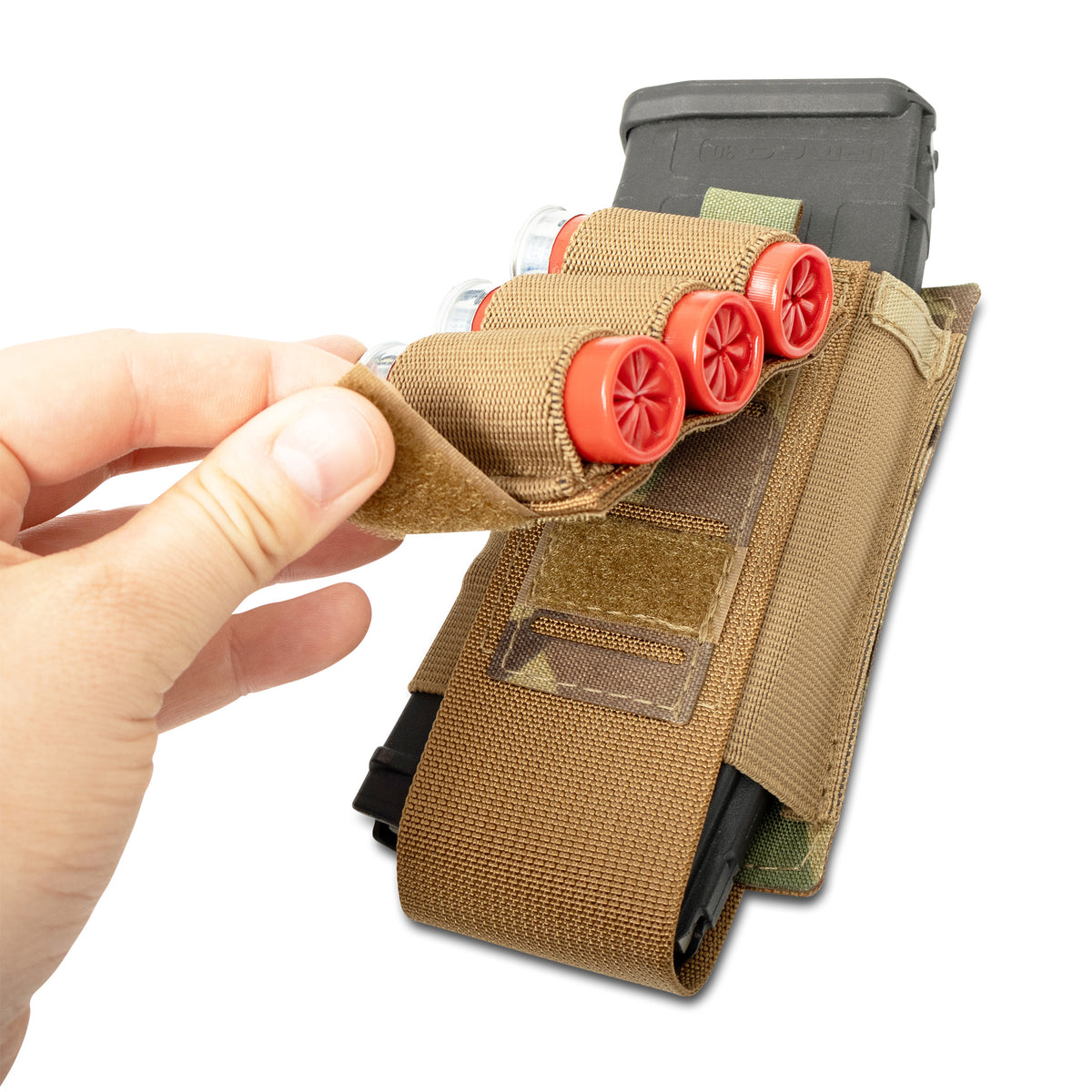 Detachable 12-Gauge Shot Gun Shell Holder (3 Slots)