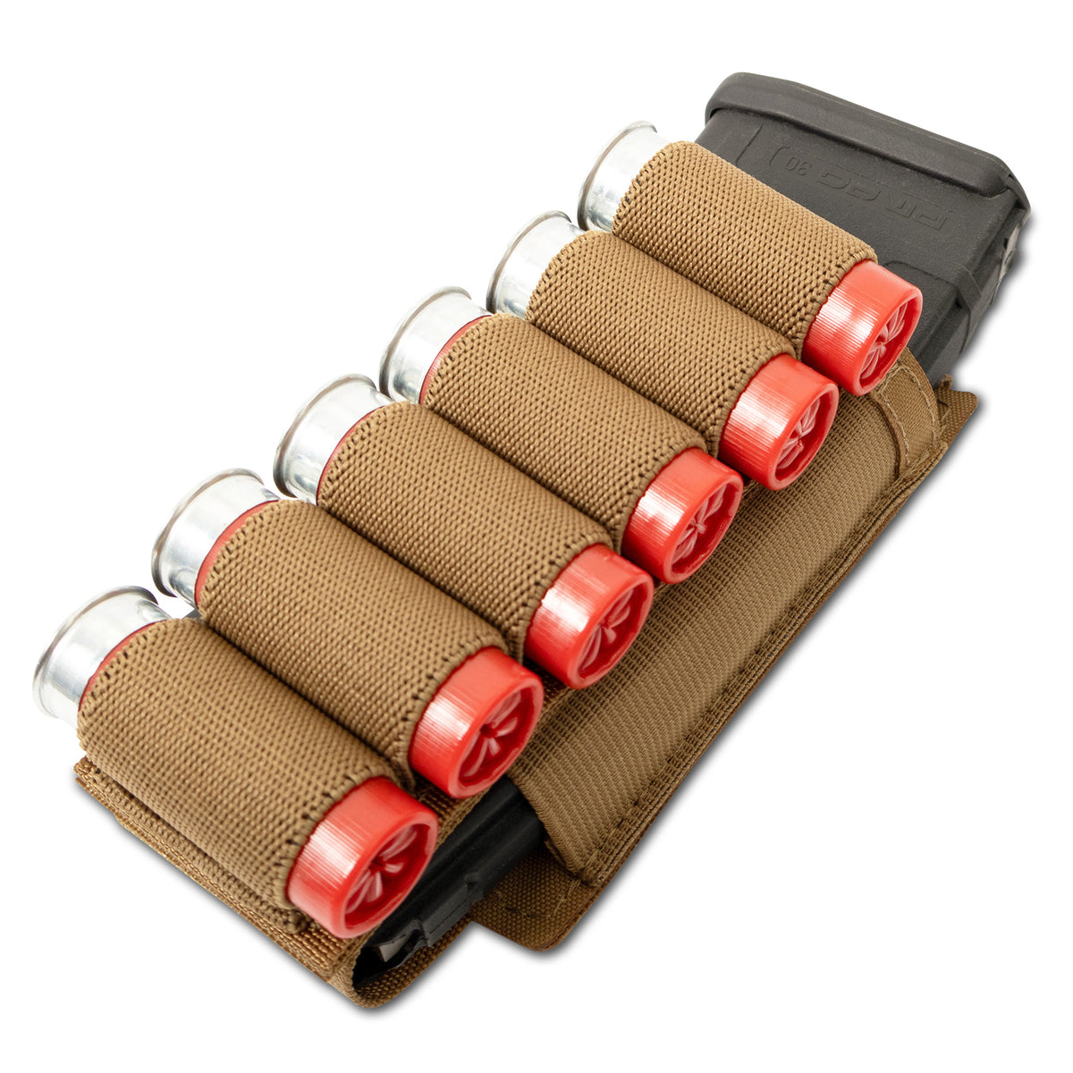 Detachable 12-Gauge Shot Gun Shell Holder (6 Slots)