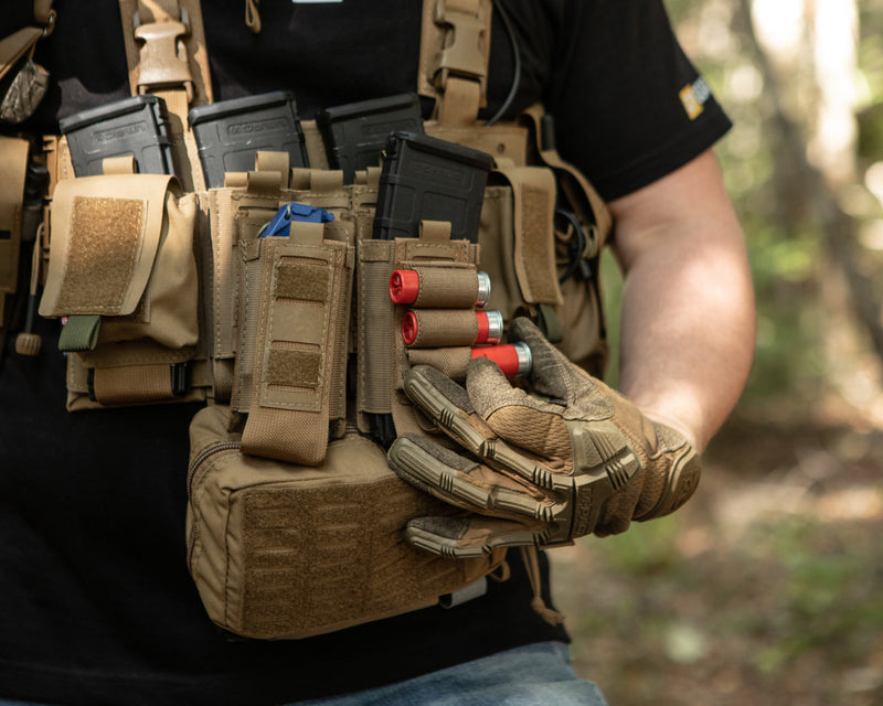 Detachable 12-Gauge Shot Gun Shell Holder (3 Slots)