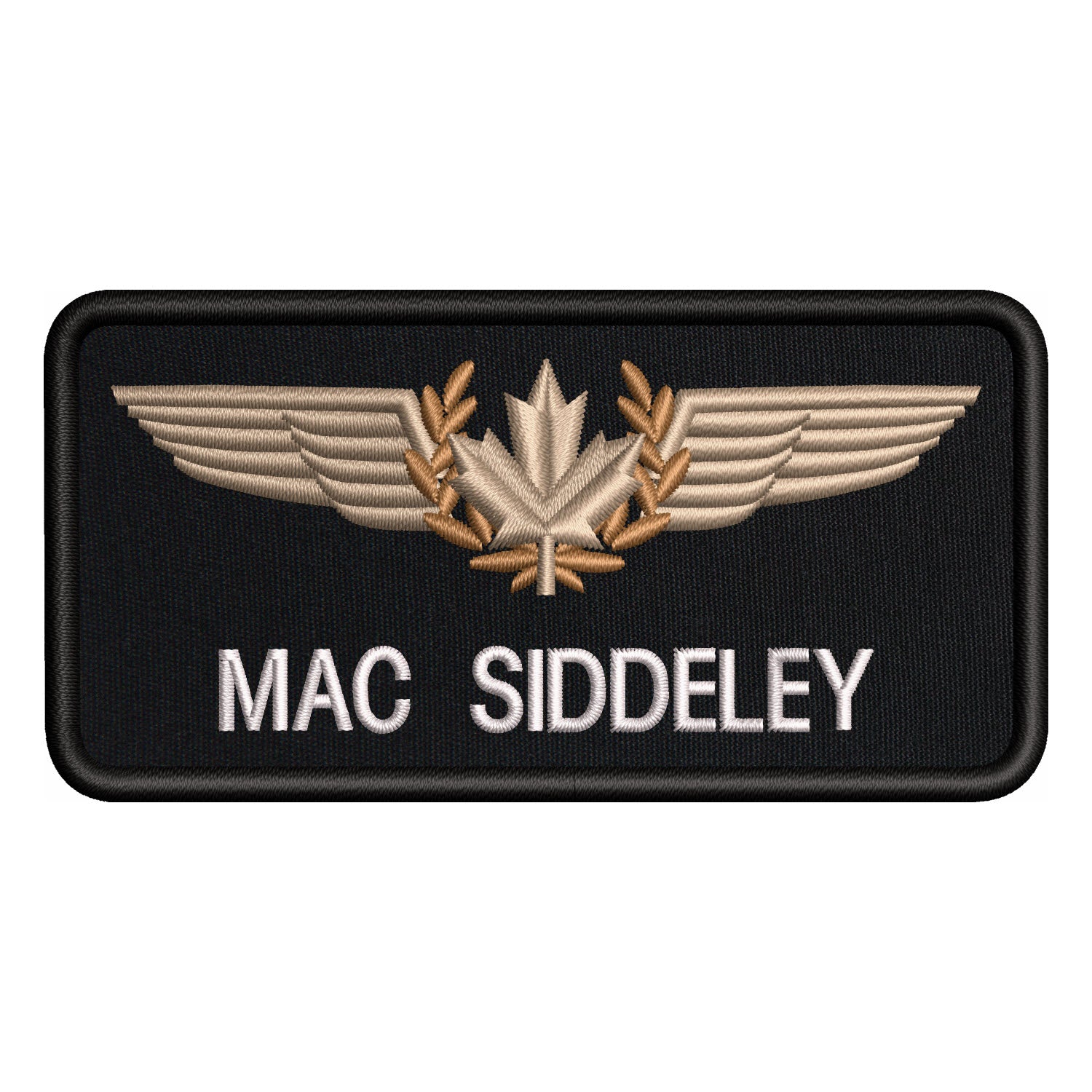 Non-Military Wings Nametape