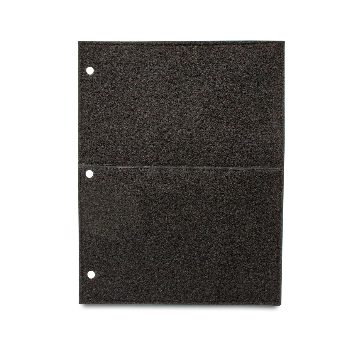 Double-sided Loop Fastener Patch Pages, fits a 3-Ring Binder